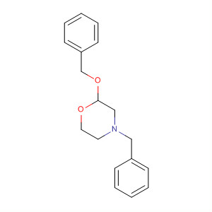 89220-90-6  Morpholine, 2-(phenylmethoxy)-4-(phenylmethyl)-