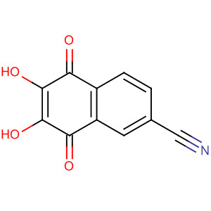89226-86-8  2-Naphthalenecarbonitrile, 5,8-dihydro-6,7-dihydroxy-5,8-dioxo-
