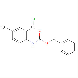 89228-02-4  Mercury, chloro[5-methyl-2-[[(phenylmethoxy)carbonyl]amino]phenyl]-