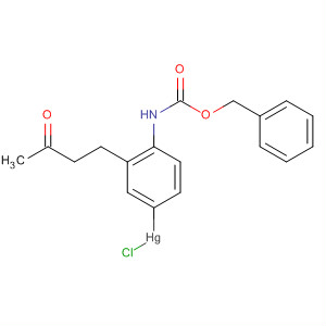 89228-20-6  Mercury,chloro[3-(3-oxobutyl)-4-[[(phenylmethoxy)carbonyl]amino]phenyl]-