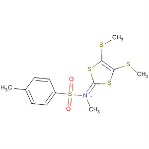 89249-90-1  Methanamine,N-[4,5-bis(methylthio)-1,3-dithiol-2-ylidene]-1-[(4-methylphenyl)sulfonyl]-