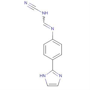 89250-63-5  Methanimidamide, N-cyano-N'-[4-(1H-imidazol-2-yl)phenyl]-