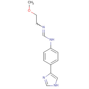 89258-56-0  Methanimidamide, N-[4-(1H-imidazol-4-yl)phenyl]-N'-(2-methoxyethyl)-