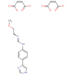 89258-57-1  Methanimidamide, N-[4-(1H-imidazol-4-yl)phenyl]-N'-(2-methoxyethyl)-,(2Z)-2-butenedioate (1:2)