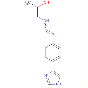 89258-58-2  Methanimidamide, N-(2-hydroxypropyl)-N'-[4-(1H-imidazol-4-yl)phenyl]-