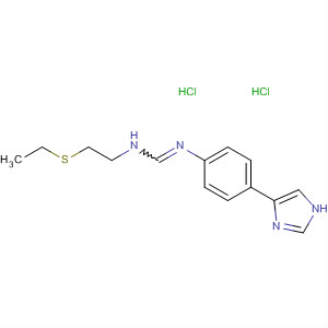 89258-66-2  Methanimidamide,N-[2-(ethylthio)ethyl]-N'-[4-(1H-imidazol-4-yl)phenyl]-, dihydrochloride