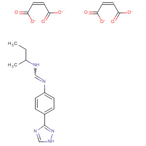 89259-20-1  Methanimidamide,N-(1-methylpropyl)-N'-[4-(1H-1,2,4-triazol-3-yl)phenyl]-,(2Z)-2-butenedioate (1:2)