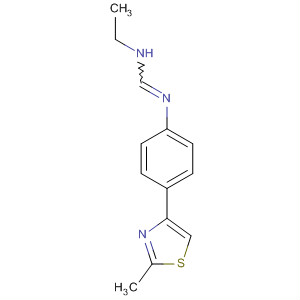 89259-37-0  Methanimidamide, N-ethyl-N'-[4-(2-methyl-4-thiazolyl)phenyl]-