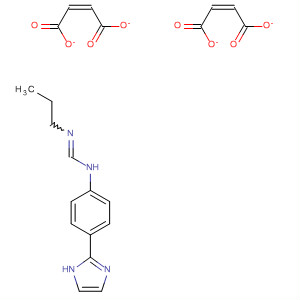 89259-89-2  Methanimidamide, N-[4-(1H-imidazol-2-yl)phenyl]-N'-propyl-,(2Z)-2-butenedioate (1:2)