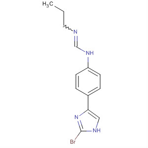89260-44-6  Methanimidamide, N-[4-(2-bromo-1H-imidazol-4-yl)phenyl]-N'-propyl-