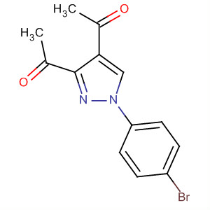 88860-91-7  Ethanone, 1,1'-[1-(4-bromophenyl)-1H-pyrazole-3,4-diyl]bis-