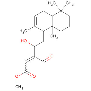 88862-24-2  2-Pentenoic acid,3-formyl-4-hydroxy-5-(1,4,4a,5,6,7,8,8a-octahydro-2,5,5,8a-tetramethyl-1-naphthalenyl)-, methyl ester