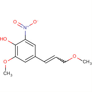 88865-10-5  Phenol, 2-methoxy-4-(3-methoxy-1-propenyl)-6-nitro-