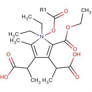 88865-63-8  1H-Pyrrole-3,4-dipropanoic acid, 2-(ethoxycarbonyl)-5-methyl-, diethylester