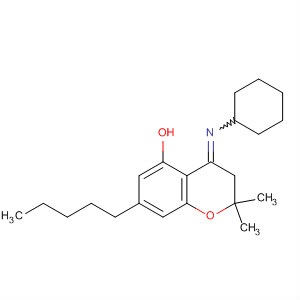 88880-01-7  2H-1-Benzopyran-5-ol,4-(cyclohexylimino)-3,4-dihydro-2,2-dimethyl-7-pentyl-