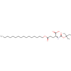 88887-50-7  L-Glutamic acid, N-[(1,1-dimethylethoxy)carbonyl]-, 5-hexadecyl ester