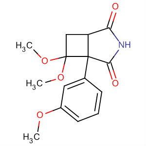 88905-20-8  3-Azabicyclo[3.2.0]heptane-2,4-dione,7,7-dimethoxy-1-(3-methoxyphenyl)-