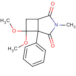 88905-21-9  3-Azabicyclo[3.2.0]heptane-2,4-dione,7,7-dimethoxy-3-methyl-1-phenyl-