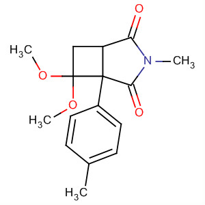 88905-22-0  3-Azabicyclo[3.2.0]heptane-2,4-dione,7,7-dimethoxy-3-methyl-1-(4-methylphenyl)-