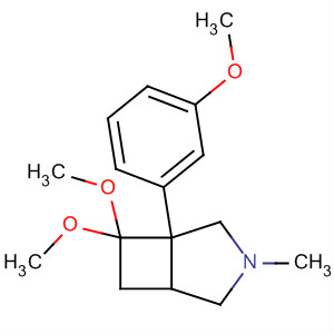 88905-23-1  3-Azabicyclo[3.2.0]heptane,7,7-dimethoxy-1-(3-methoxyphenyl)-3-methyl-