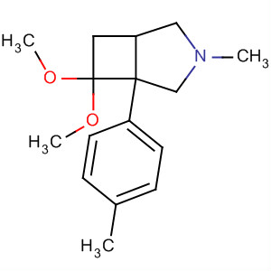 88905-26-4  3-Azabicyclo[3.2.0]heptane,7,7-dimethoxy-3-methyl-1-(4-methylphenyl)-