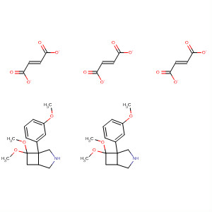 88905-32-2  3-Azabicyclo[3.2.0]heptane, 7,7-dimethoxy-1-(3-methoxyphenyl)-,(2E)-2-butenedioate (2:3)