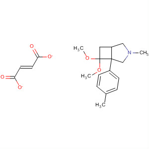 88905-34-4  3-Azabicyclo[3.2.0]heptane,7,7-dimethoxy-3-methyl-1-(4-methylphenyl)-, (2E)-2-butenedioate (1:1)