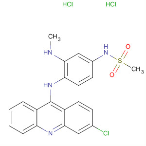 88913-51-3  Methanesulfonamide,N-[4-[(3-chloro-9-acridinyl)amino]-3-(methylamino)phenyl]-,dihydrochloride
