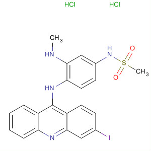 88913-53-5  Methanesulfonamide,N-[4-[(3-iodo-9-acridinyl)amino]-3-(methylamino)phenyl]-,dihydrochloride