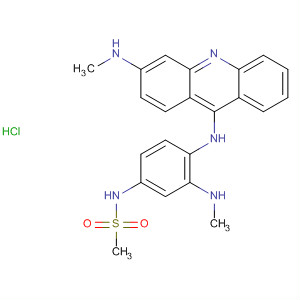 88913-55-7  Methanesulfonamide,N-[3-(methylamino)-4-[[3-(methylamino)-9-acridinyl]amino]phenyl]-,monohydrochloride