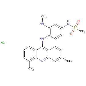 88913-62-6  Methanesulfonamide,N-[4-[(3,5-dimethyl-9-acridinyl)amino]-3-(methylamino)phenyl]-,monohydrochloride
