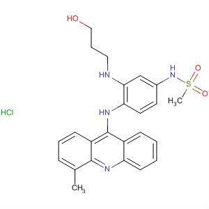 88913-88-6  Methanesulfonamide,N-[3-[(2-hydroxyethyl)methylamino]-4-[(4-methyl-9-acridinyl)amino]phenyl]-, monohydrochloride