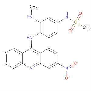 88914-15-2  Methanesulfonamide,N-[3-(methylamino)-4-[(3-nitro-9-acridinyl)amino]phenyl]-