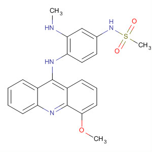 88914-19-6  Methanesulfonamide,N-[4-[(4-methoxy-9-acridinyl)amino]-3-(methylamino)phenyl]-