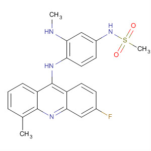 88914-23-2  Methanesulfonamide,N-[4-[(3-fluoro-5-methyl-9-acridinyl)amino]-3-(methylamino)phenyl]-