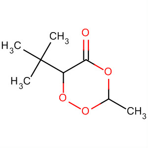 88919-76-0  1,2,4-Trioxan-5-one, 6-(1,1-dimethylethyl)-3-methyl-