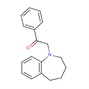 88920-00-7  Ethanone, 1-phenyl-2-(2,3,4,5-tetrahydro-1H-1-benzazepin-1-yl)-