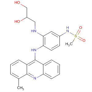 88925-18-2  Methanesulfonamide,N-[3-[(2,3-dihydroxypropyl)amino]-4-[(4-methyl-9-acridinyl)amino]phenyl]-
