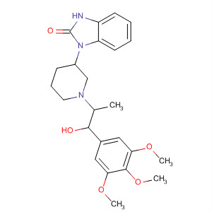 88925-38-6  2H-Benzimidazol-2-one,1,3-dihydro-1-[1-[2-hydroxy-1-methyl-2-(3,4,5-trimethoxyphenyl)ethyl]-3-piperidinyl]-