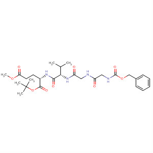 88932-22-3  L-Glutamic acid,N-[N-[N-[N-[(phenylmethoxy)carbonyl]glycyl]glycyl]-L-valyl]-,5-(1,1-dimethylethyl) 1-methyl ester