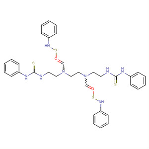 88936-58-7  2,5,8,11-Tetraazadodecanedithioamide,N,N'-diphenyl-5,8-bis[(phenylamino)thioxomethyl]-