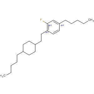 88945-37-3  Benzene, 2-fluoro-4-pentyl-1-[2-(4-pentylcyclohexyl)ethyl]-, trans-