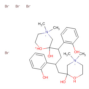 88950-06-5  Morpholinium,2,2'-[1,4-butanediylbis(oxy-4,1-phenylene)]bis[2-hydroxy-4,4-dimethyl-,dibromide