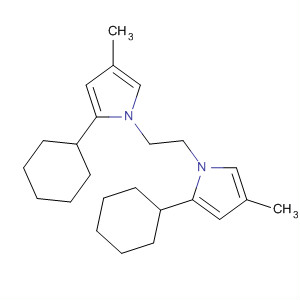 88960-67-2  1H-Pyrrole, 1,1'-(1,2-ethanediyl)bis[2-cyclohexyl-4-methyl-