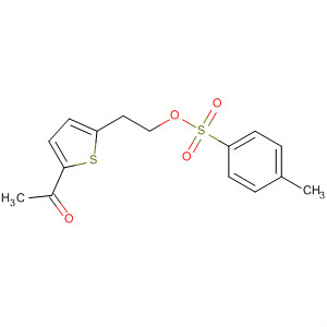 88961-86-8  Ethanone, 1-[5-[2-[[(4-methylphenyl)sulfonyl]oxy]ethyl]-2-thienyl]-