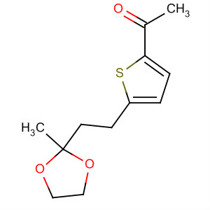 88961-91-5  Ethanone, 1-[5-[2-(2-methyl-1,3-dioxolan-2-yl)ethyl]-2-thienyl]-