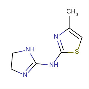 88964-04-9  2-Thiazolamine, N-(4,5-dihydro-1H-imidazol-2-yl)-4-methyl-