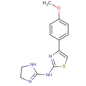 88964-10-7  2-Thiazolamine, N-(4,5-dihydro-1H-imidazol-2-yl)-4-(4-methoxyphenyl)-