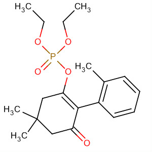 88972-57-0  Phosphoric acid,5,5-dimethyl-2-(2-methylphenyl)-3-oxo-1-cyclohexen-1-yl diethyl ester