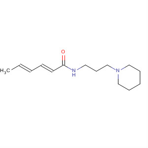 88974-02-1  2,4-Hexadienamide, N-[3-(1-piperidinyl)propyl]-, (E,E)-